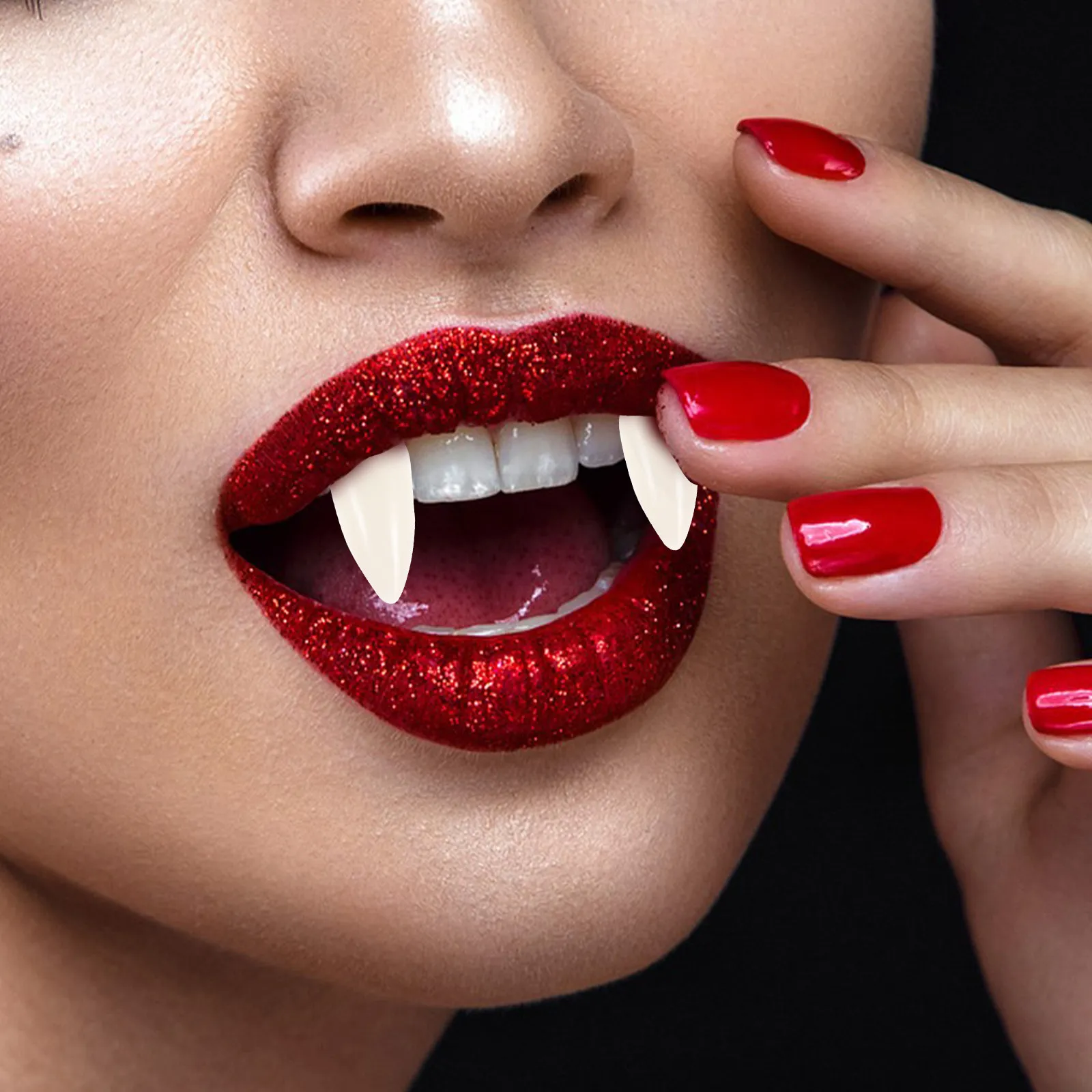 3Pairs Medicine Resin Vampire Fangs Safe Tasteless Non Toxic Halloween Teeth Caps for Cosplay Costume Party Vampire
3Pairs Medicine Resin Vampire Fangs Safe Tasteless Non Toxic Halloween Teeth Caps for Cosplay Costume Party Vampire