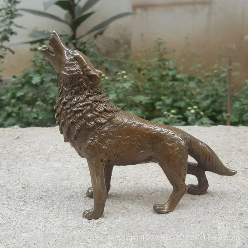 Direct Supply Pure Copper Wolf Metal Craft Animal Sculpture Home Office Bogu Rack Head Wolf Ornament Brass Wholesale
Direct Supply Pure Copper Wolf Metal Craft Animal Sculpture Home Office Bogu Rack Head Wolf Ornament Brass Wholesale