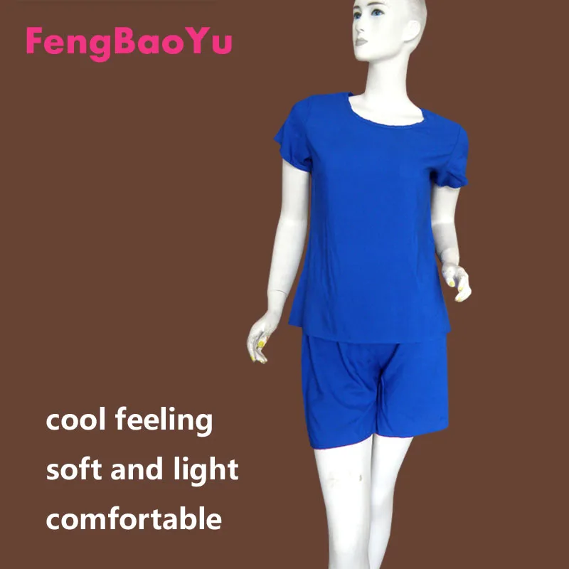 Fengbaoyu Cotton Silk Short-sleeved T-shirt Shorts Set Pajamas sports Casual Wear Clothing 2 Piece Sets Womens Outfits Summer
Fengbaoyu Cotton Silk Short-sleeved T-shirt Shorts Set Pajamas sports Casual Wear Clothing 2 Piece Sets Womens Outfits Summer