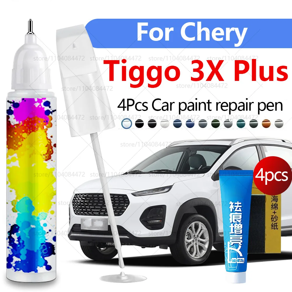 Ручка для ремонта автомобильной краски для 2018-2025 Chirey Chery Tiggo 3X 3X Plus, аксессуары для ремонта царапин, 4 шт., черный, белый, красный, серый, синий
Ручка для ремонта автомобильной краски для 2018-2025 Chirey Chery Tiggo 3X 3X Plus, аксессуары для ремонта царапин, 4 шт., черный, белый, красный, серый, синий