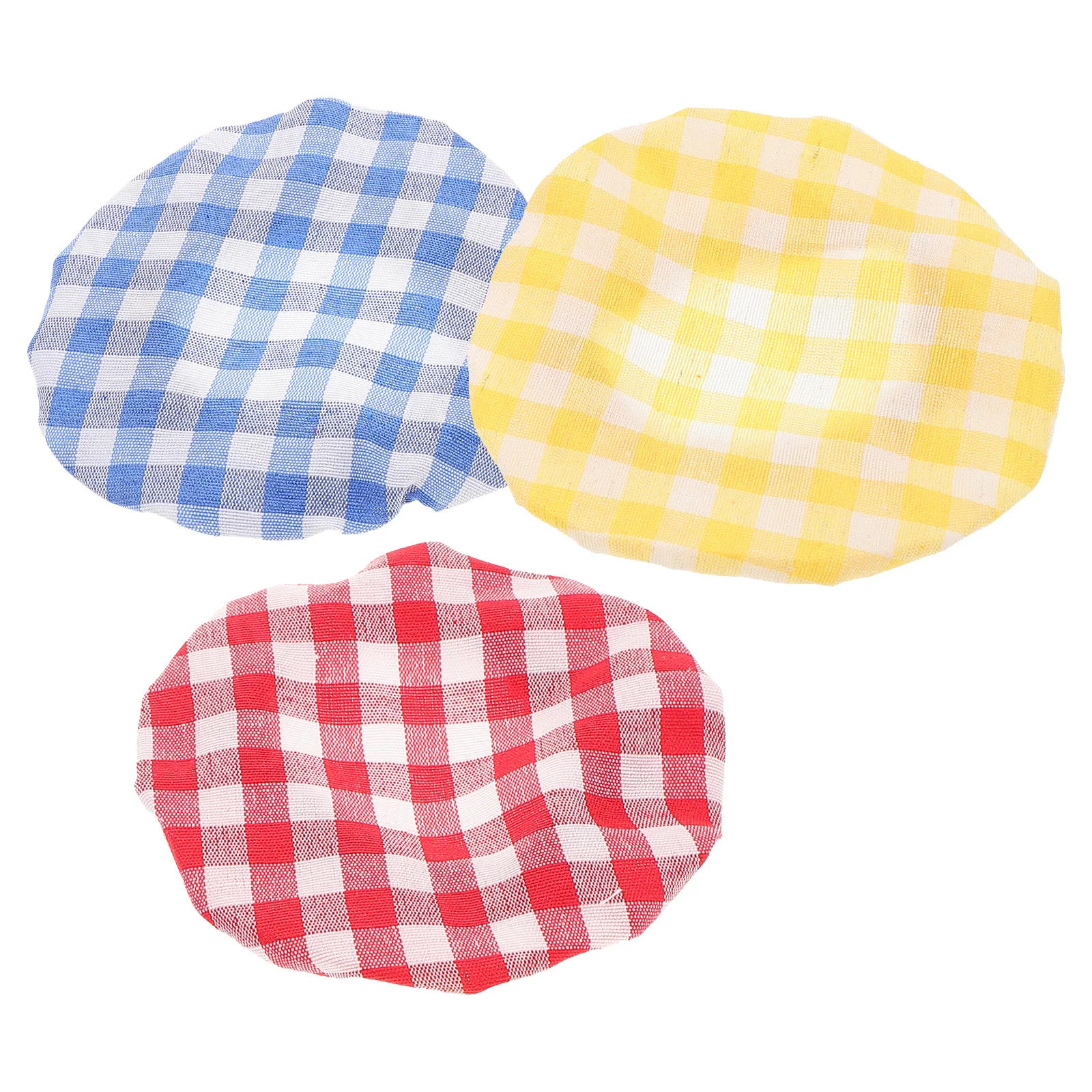 6pcs Checkered Can Lid Cloth Jar Bread Reusable Proofing Cover Elastic Covers for Jars Bowls 3 4 Inch Bakery Supplies Kitchen 
6pcs Checkered Can Lid Cloth Jar Bread Reusable Proofing Cover Elastic Covers for Jars Bowls 3 4 Inch Bakery Supplies Kitchen