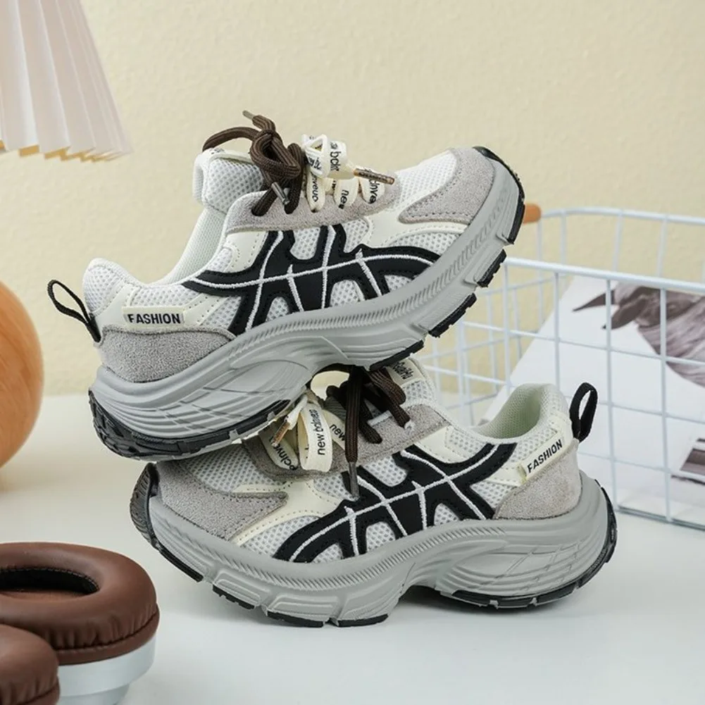 2026 Autumn Children's Boys Girls Fashionable Versatile, Lightweight Breathable Running Shoes Kid Toddler Thick-soled Dad Shoes
2026 Autumn Children's Boys Girls Fashionable Versatile, Lightweight Breathable Running Shoes Kid Toddler Thick-soled Dad Shoes