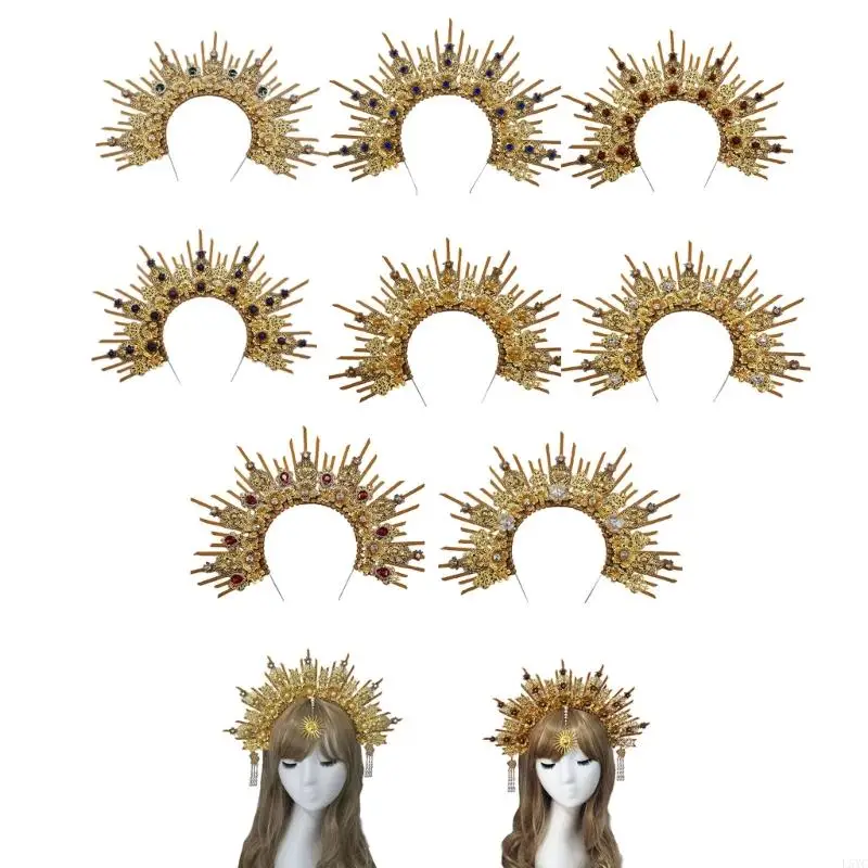 L5YC Women Girl Angel Headband Making Materials Festival Hair Hoop for Cosplay Party Unisex Festival Headpiece
L5YC Women Girl Angel Headband Making Materials Festival Hair Hoop for Cosplay Party Unisex Festival Headpiece