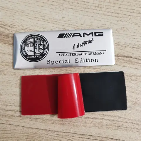 Car Emblem Sticker Accessories For Mercedes Benz AMG Brabus Maybach Smart W204 GLC CLA GLK W205 W203 W206 W108 W124 W126 W1401