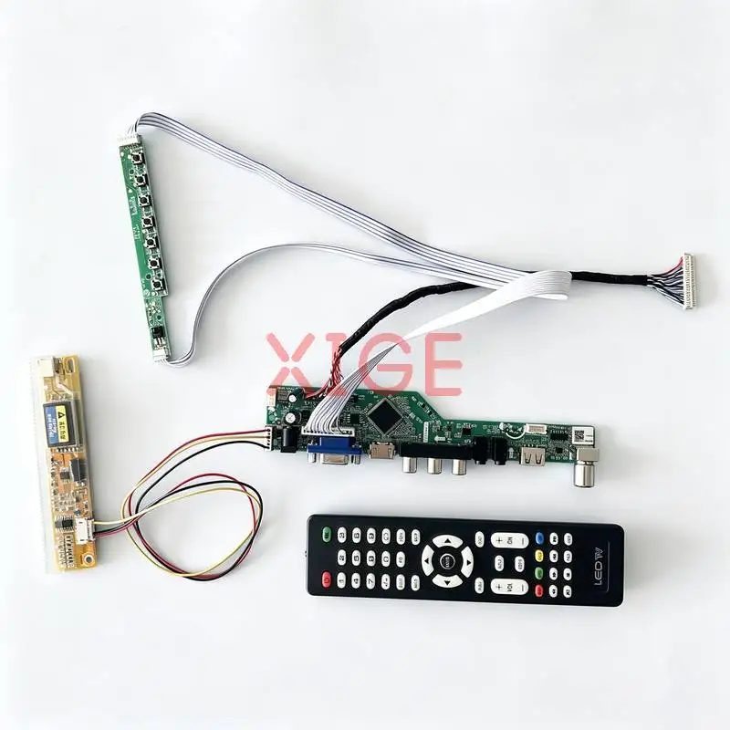 For TX38D81VC1CA N150X6 N150X2 N150X3 Screen Drive Controller Board Kit DIY 1024*768 1024x768 30 Pin LVDS USB+AV+VGA+HDMI 1-CCFL
For TX38D81VC1CA N150X6 N150X2 N150X3 Screen Drive Controller Board Kit DIY 1024*768 1024x768 30 Pin LVDS USB+AV+VGA+HDMI 1-CCFL