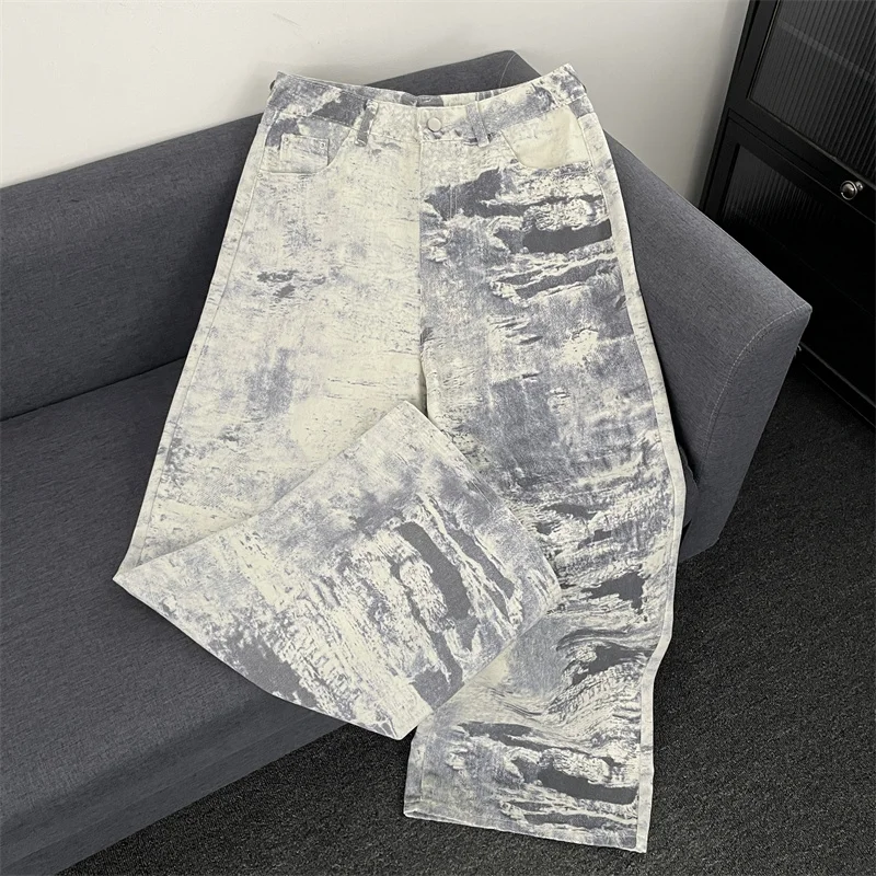 Мужские джинсы с 3D-принтом, прямая цифровая печать, в стиле хип-хоп, уличный тренд, свободный крой, широкие штанины, длинные брюки
Мужские джинсы с 3D-принтом, прямая цифровая печать, в стиле хип-хоп, уличный тренд, свободный крой, широкие штанины, длинные брюки