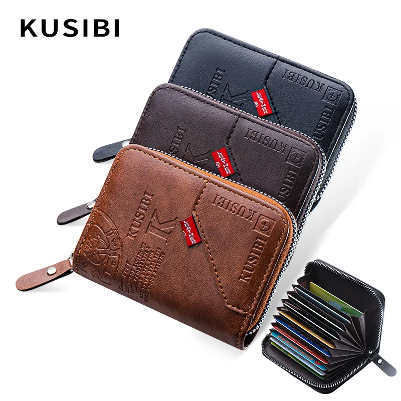 Fashionable men's high-end versatile organ card bag leather texture niche ID bag zipper retro practical wallet
Fashionable men's high-end versatile organ card bag leather texture niche ID bag zipper retro practical wallet