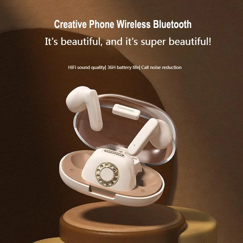 Creative Phone Wireless Bluetooth Headphones ENC Noise Reduction Waterproof Earphones HIFI Stereo APP Earphone Positioning
Creative Phone Wireless Bluetooth Headphones ENC Noise Reduction Waterproof Earphones HIFI Stereo APP Earphone Positioning