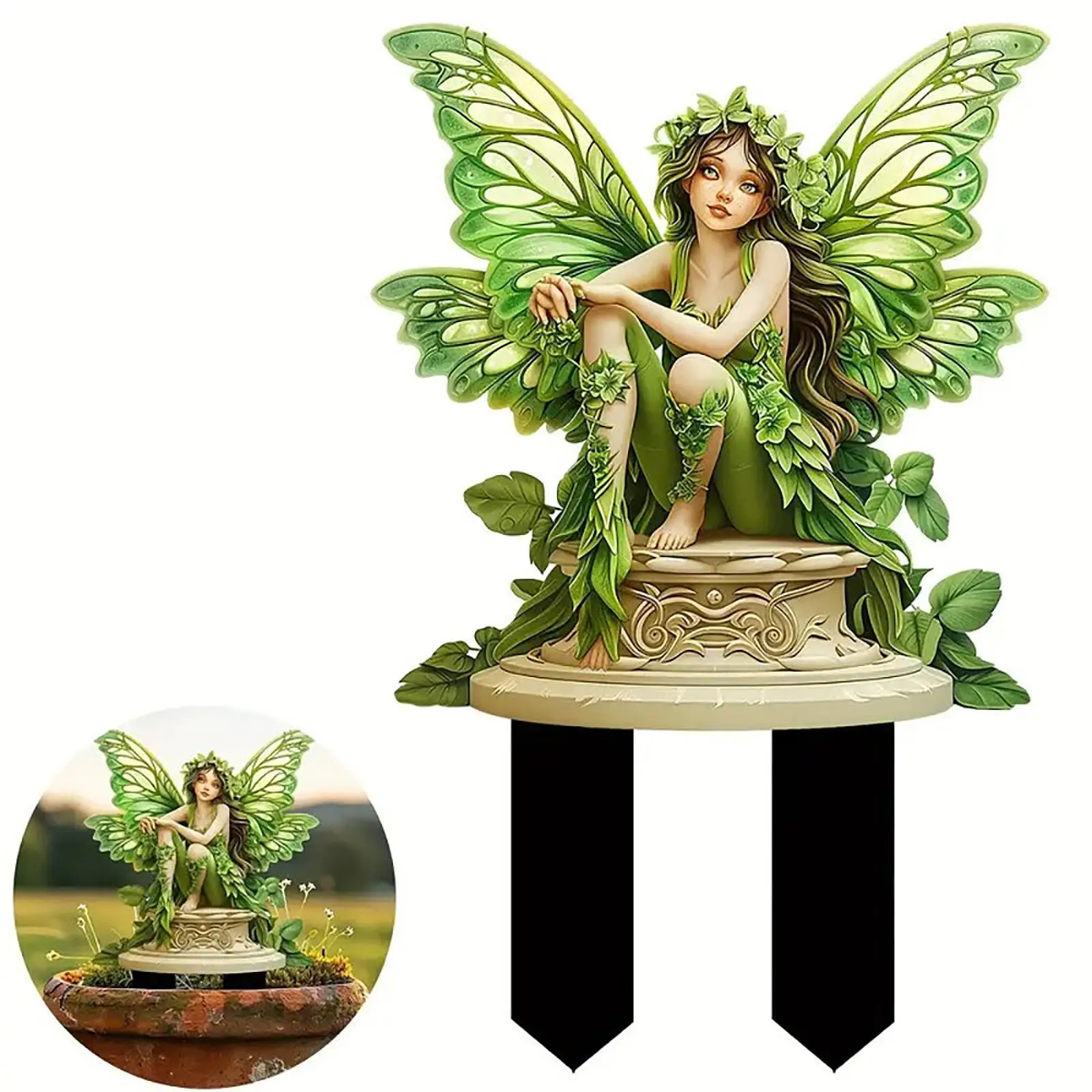 Garden Stakes 2D Elf Decoration Fairy Flat Gift Multifunctional Patio Stake Ornaments for Lawn Patio Outdoor Home Porch
Garden Stakes 2D Elf Decoration Fairy Flat Gift Multifunctional Patio Stake Ornaments for Lawn Patio Outdoor Home Porch