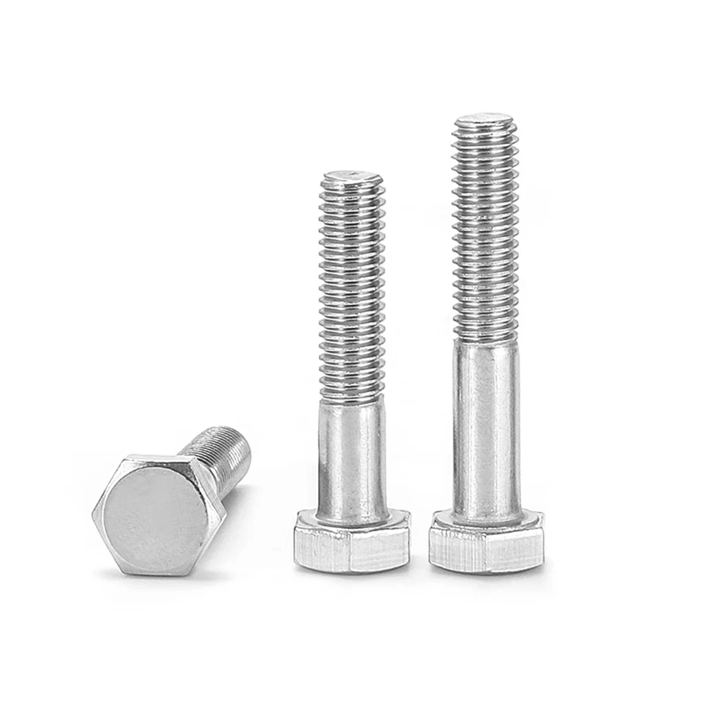 UNC Hex Head Bolts 1/4 5/16 3/8 7/16 1/2 5/8 SUS316 A4 Stainless Steel Partial Thread DIN933 External Hex Screws
UNC Hex Head Bolts 1/4 5/16 3/8 7/16 1/2 5/8 SUS316 A4 Stainless Steel Partial Thread DIN933 External Hex Screws