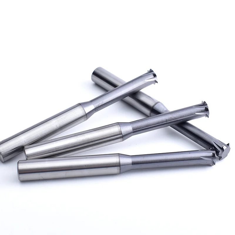 CNC 60 Degree Solid Carbide Thread Milling Cutter Pith 0.5 - 0.8 1 1.25 Single Teeth thread Mill Cutters P 1 - 1.75 2 3 3.5
CNC 60 Degree Solid Carbide Thread Milling Cutter Pith 0.5 - 0.8 1 1.25 Single Teeth thread Mill Cutters P 1 - 1.75 2 3 3.5