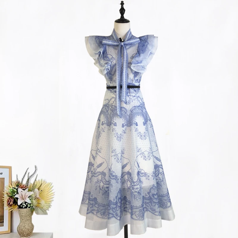 Real Shot High-Grade Style Vintage Printed Flying Sleeves Stand Collar Shirt Top Ladies Skirt Suit
Real Shot High-Grade Style Vintage Printed Flying Sleeves Stand Collar Shirt Top Ladies Skirt Suit