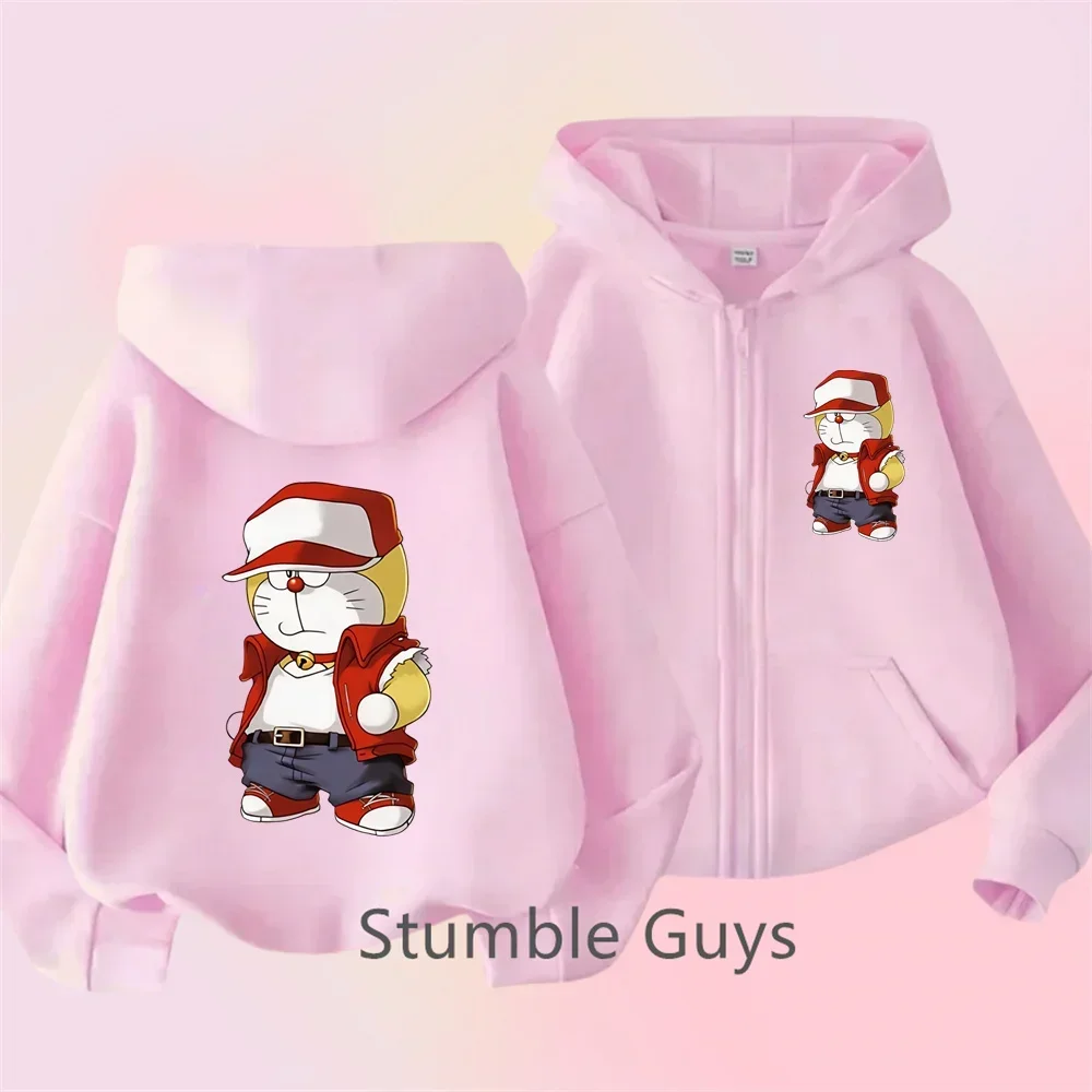 Dora-emon Kawaii Толстовка на молнии Детская одежда Одежда для девочек Модная детская одежда для мальчиков Осенний свитшот Топ
Dora-emon Kawaii Толстовка на молнии Детская одежда Одежда для девочек Модная детская одежда для мальчиков Осенний свитшот Топ