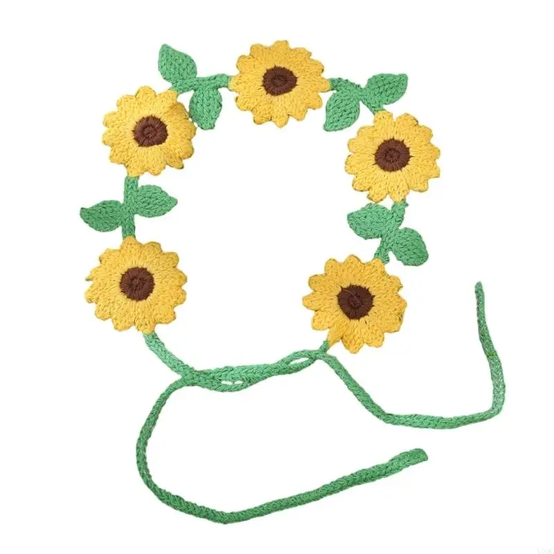 Knitted Floral Head Wrap Adjustable Knit Hairband Ladies Beach Fashion Y166
Knitted Floral Head Wrap Adjustable Knit Hairband Ladies Beach Fashion Y166