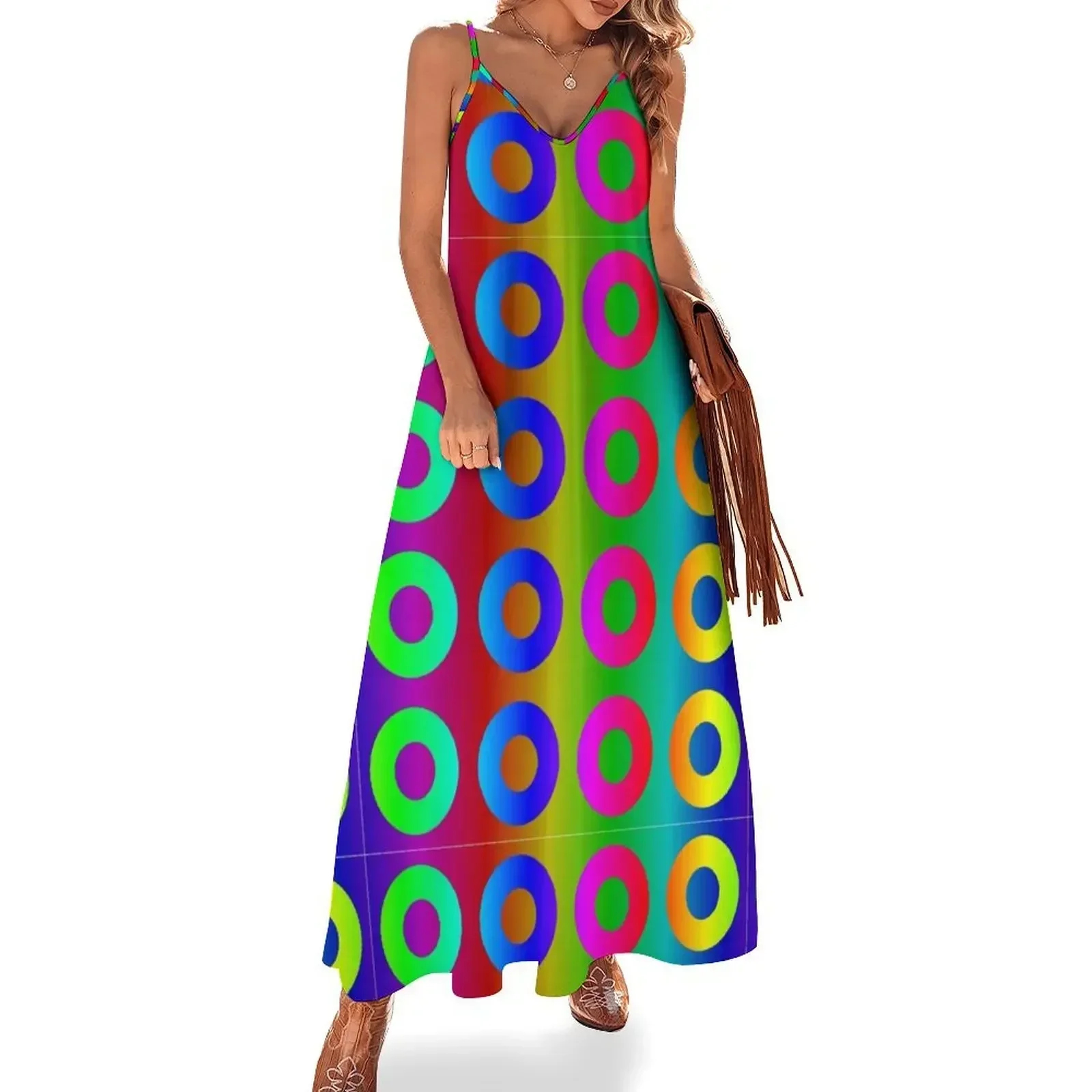 Donuts - rainbow Sleeveless Dress dress for women 2025 Party dresses chic and elegant evening dress
Donuts - rainbow Sleeveless Dress dress for women 2025 Party dresses chic and elegant evening dress