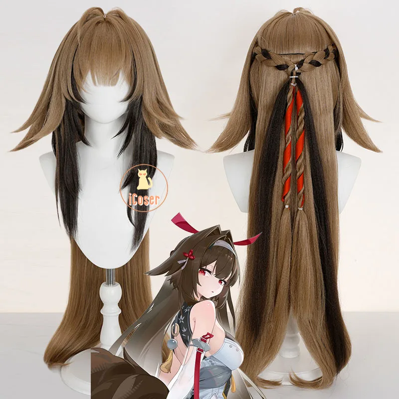 Zenless Zone Zero Ye Shunguang Cosplay Wig Brown Long Hair Yunkui Summit Game Props Halloween Party for Women Girls Role Play
Zenless Zone Zero Ye Shunguang Cosplay Wig Brown Long Hair Yunkui Summit Game Props Halloween Party for Women Girls Role Play