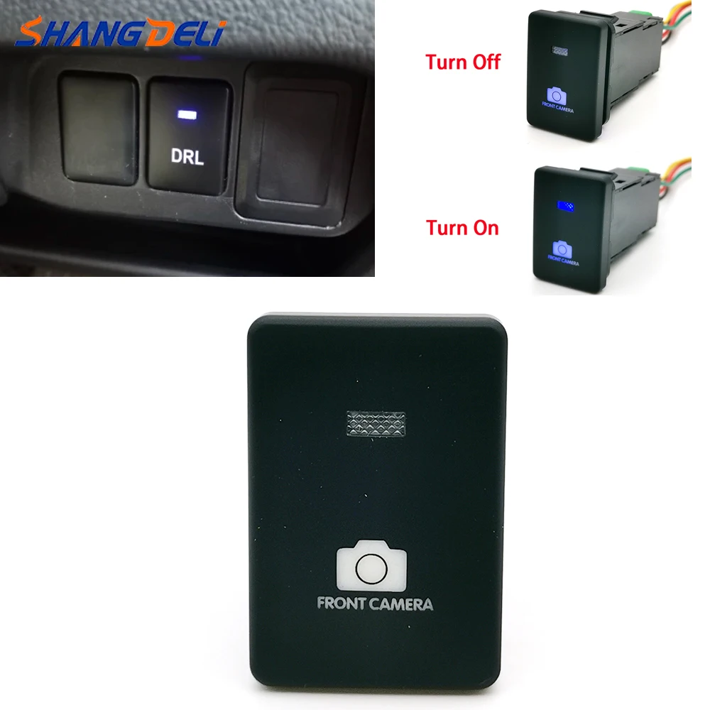 1 шт. мгновенный/блокированный переключатель, кнопка переключения передней камеры автомобиля с проводом для Toyota Camry Altis RAV4 PRADO
1 шт. мгновенный/блокированный переключатель, кнопка переключения передней камеры автомобиля с проводом для Toyota Camry Altis RAV4 PRADO