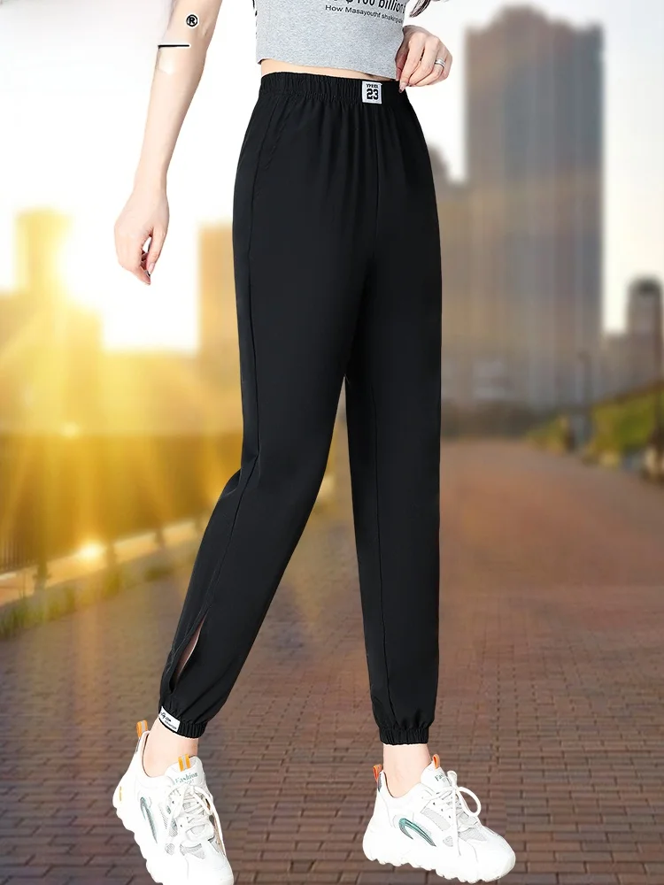Bla Ice Silk Qui Dry Thin Spor Casual Pants for Women High Waist Tucano Brand Commute Sle Asymmetric Harlan Pants
Bla Ice Silk Qui Dry Thin Spor Casual Pants for Women High Waist Tucano Brand Commute Sle Asymmetric Harlan Pants