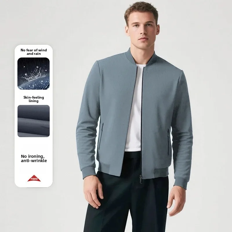 Men's Jacket Autumn Thin Long Sleeve Waterproof Jacket Men Luxury Office Dress Coat Spring Autumn New Business Casual Jacket
Men's Jacket Autumn Thin Long Sleeve Waterproof Jacket Men Luxury Office Dress Coat Spring Autumn New Business Casual Jacket