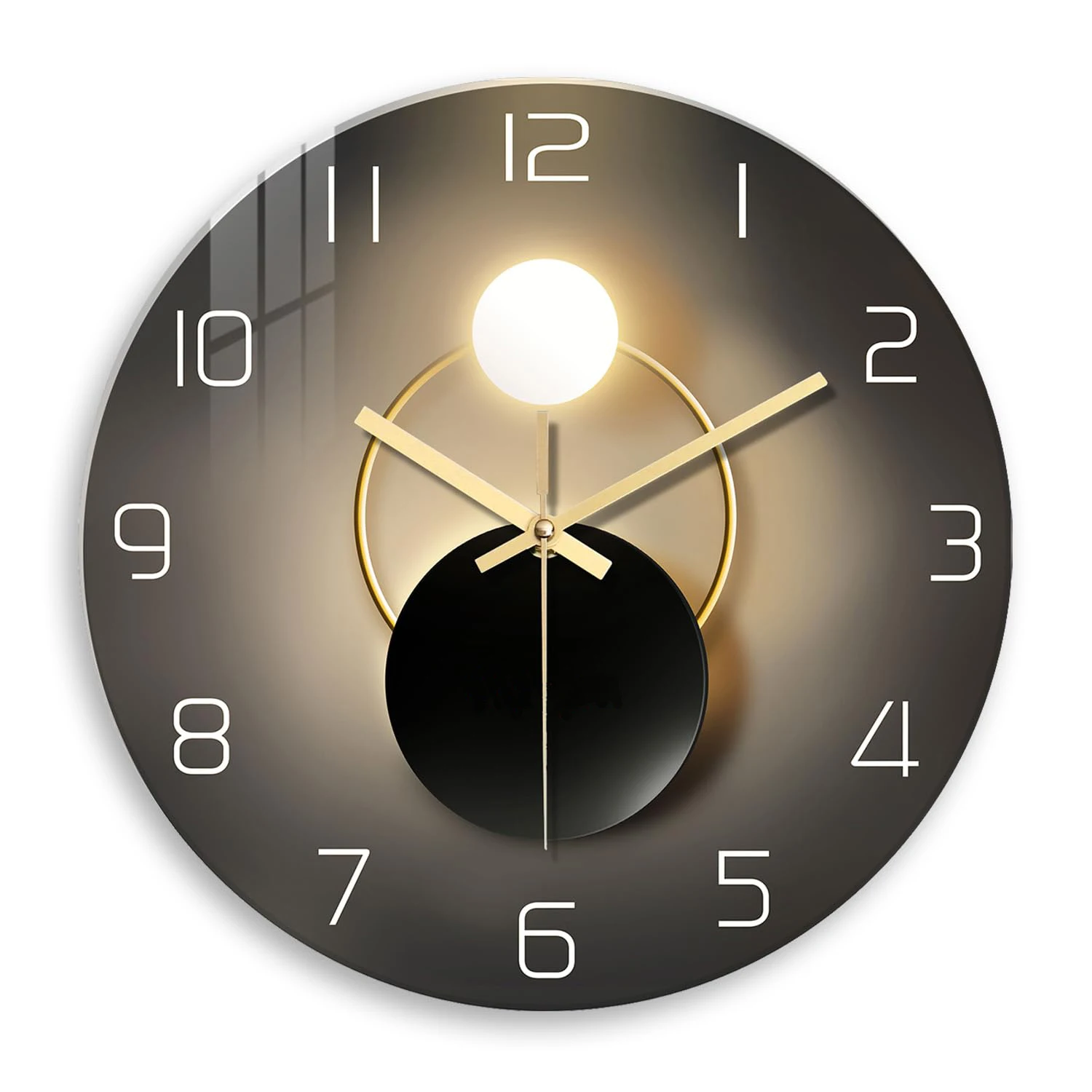 Wall Clock for Living Room Decor Kitchen Wall Clocks Battery Operated Round Glass Decorative Wall Clock Non Ticking
Wall Clock for Living Room Decor Kitchen Wall Clocks Battery Operated Round Glass Decorative Wall Clock Non Ticking