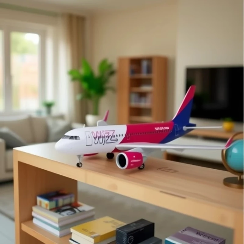 1/80 Scale 47cm 320 Aircraft A320 NEO Wizz Air Airlines Light Model with Landing Gear and Lights Resin Die-cast Aircraft Mode
1/80 Scale 47cm 320 Aircraft A320 NEO Wizz Air Airlines Light Model with Landing Gear and Lights Resin Die-cast Aircraft Mode