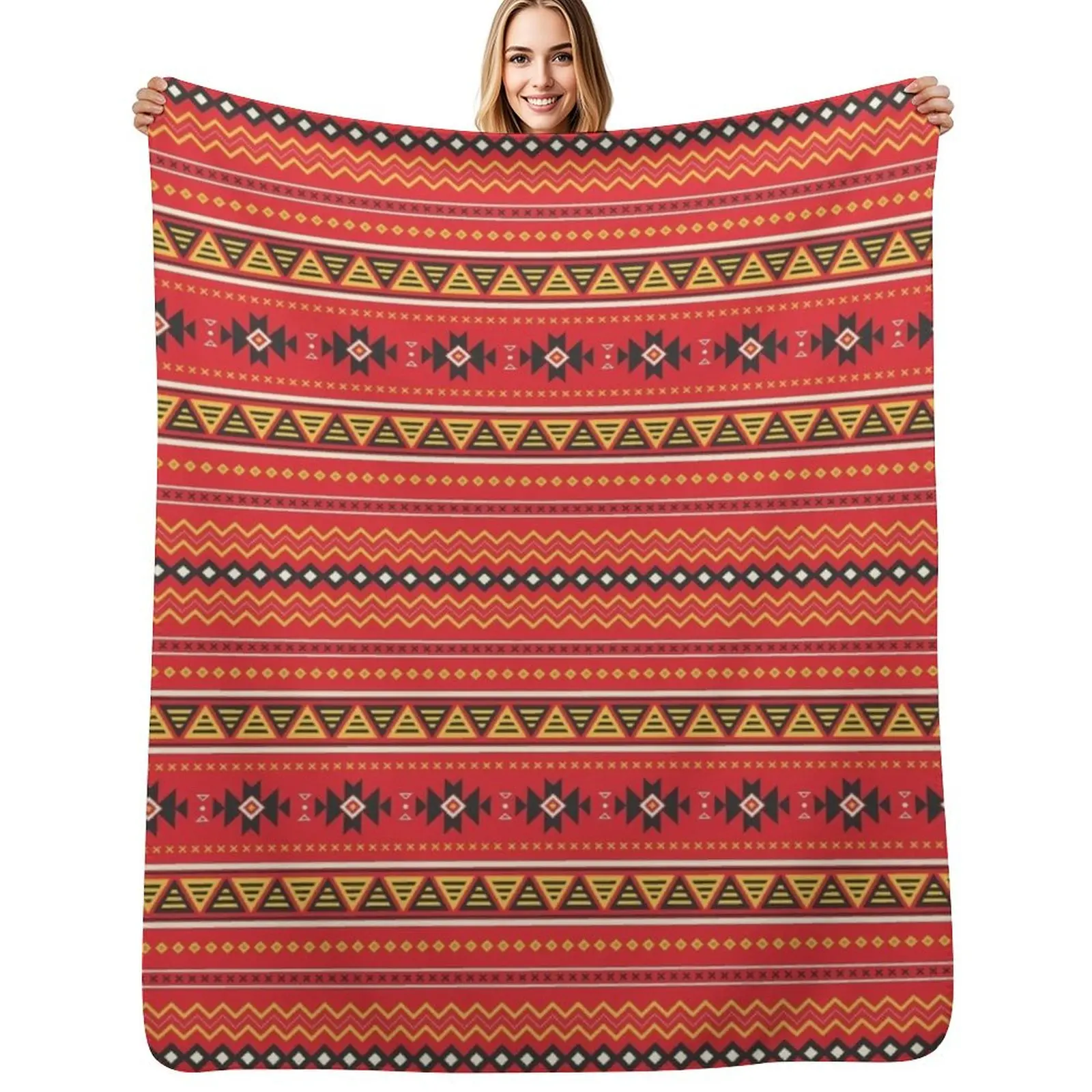 Traditional Weaved Igorot Philippines Tribal Pattern Throw Blanket No Pilling Soft Warm Blanket for Bed
Traditional Weaved Igorot Philippines Tribal Pattern Throw Blanket No Pilling Soft Warm Blanket for Bed