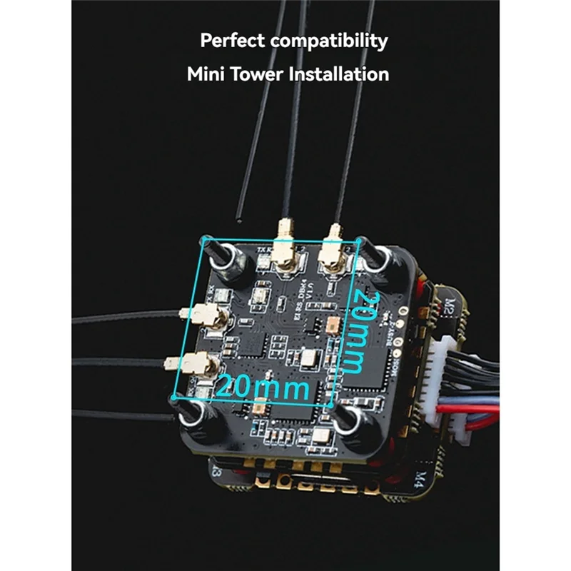 SUNRI-For Radiomaster DBR4 2.4G/915Mhz ELRS Receiver Dual-Band Dual-Channel Gemini Receiver For FPV Drone DIY Parts
SUNRI-For Radiomaster DBR4 2.4G/915Mhz ELRS Receiver Dual-Band Dual-Channel Gemini Receiver For FPV Drone DIY Parts