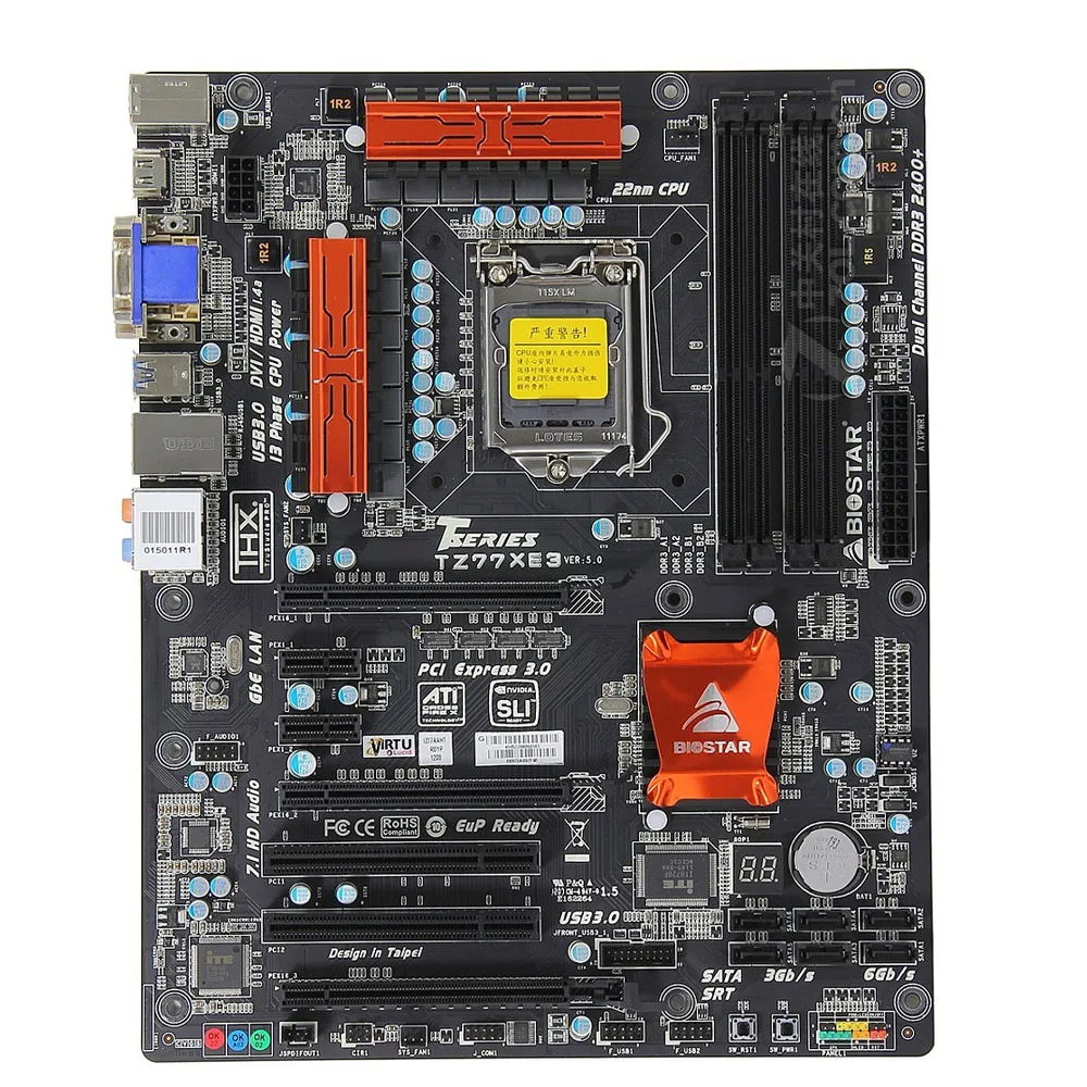 Подержанная материнская плата Biostar TZ77XE3, разъем перечастоты 1155 32 ГБ DDR3 I7 I5 I3
Подержанная материнская плата Biostar TZ77XE3, разъем перечастоты 1155 32 ГБ DDR3 I7 I5 I3