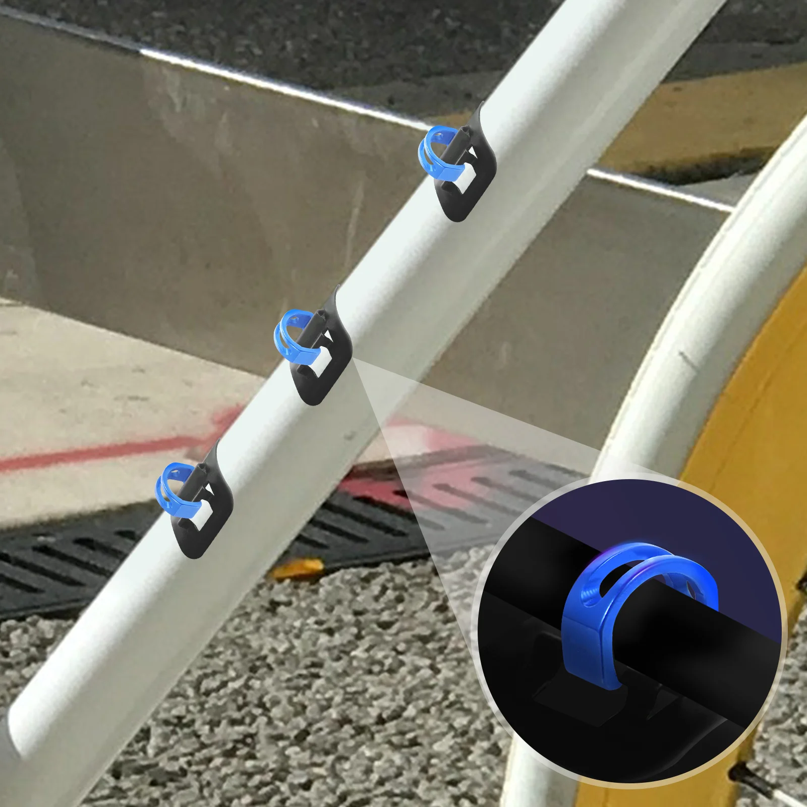 5Pcs Bike Cable Guide Clamps C Clip Buckle Wire Clips Lightweight Tubing Clips for Road Folding Bike Brake Line Fixation
5Pcs Bike Cable Guide Clamps C Clip Buckle Wire Clips Lightweight Tubing Clips for Road Folding Bike Brake Line Fixation