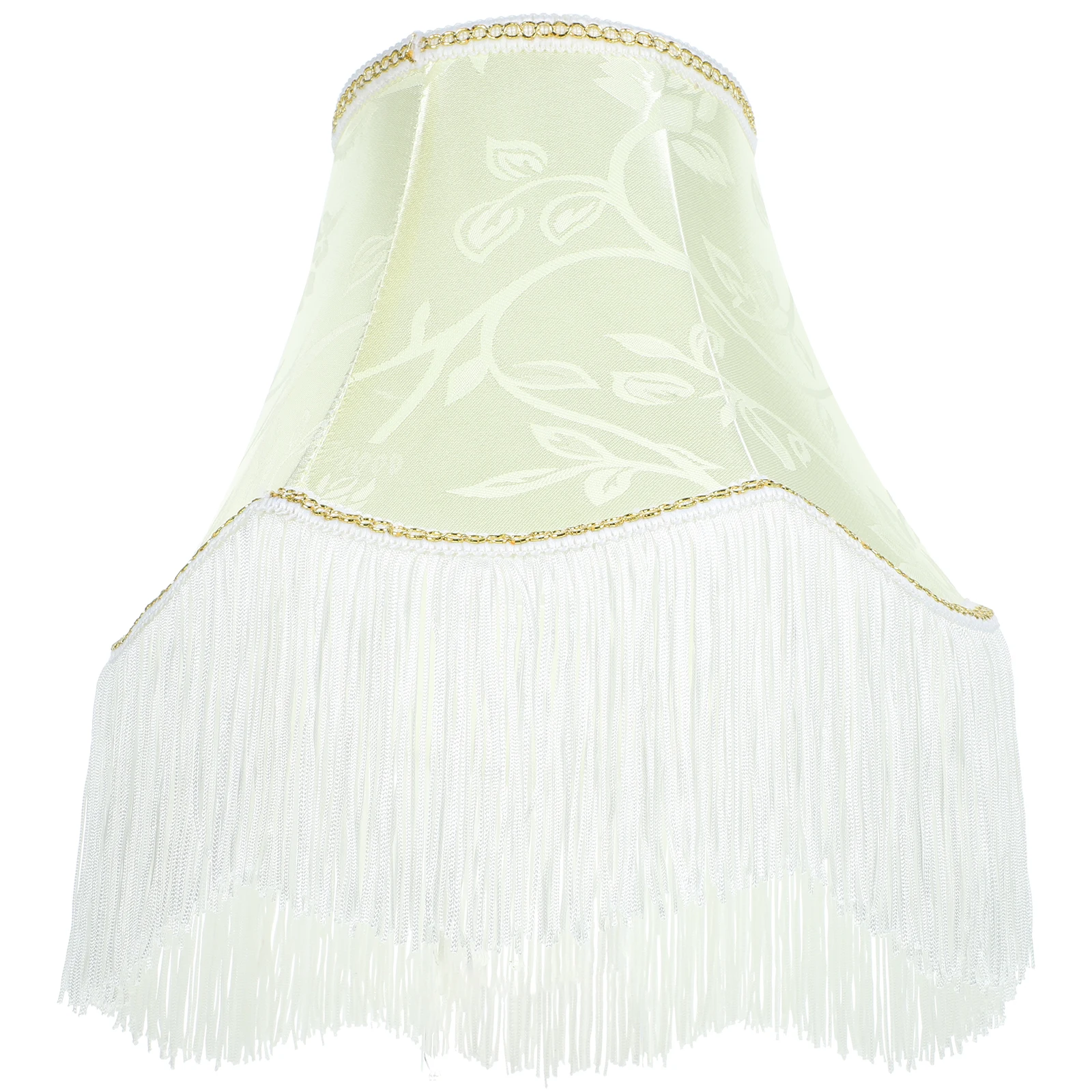 13x25x19 Golden Floral Fringe Lampshade European Style Bedroom Living Room Decor Tassel Fabric LampshadesVintage Desk Lighting
13x25x19 Golden Floral Fringe Lampshade European Style Bedroom Living Room Decor Tassel Fabric LampshadesVintage Desk Lighting