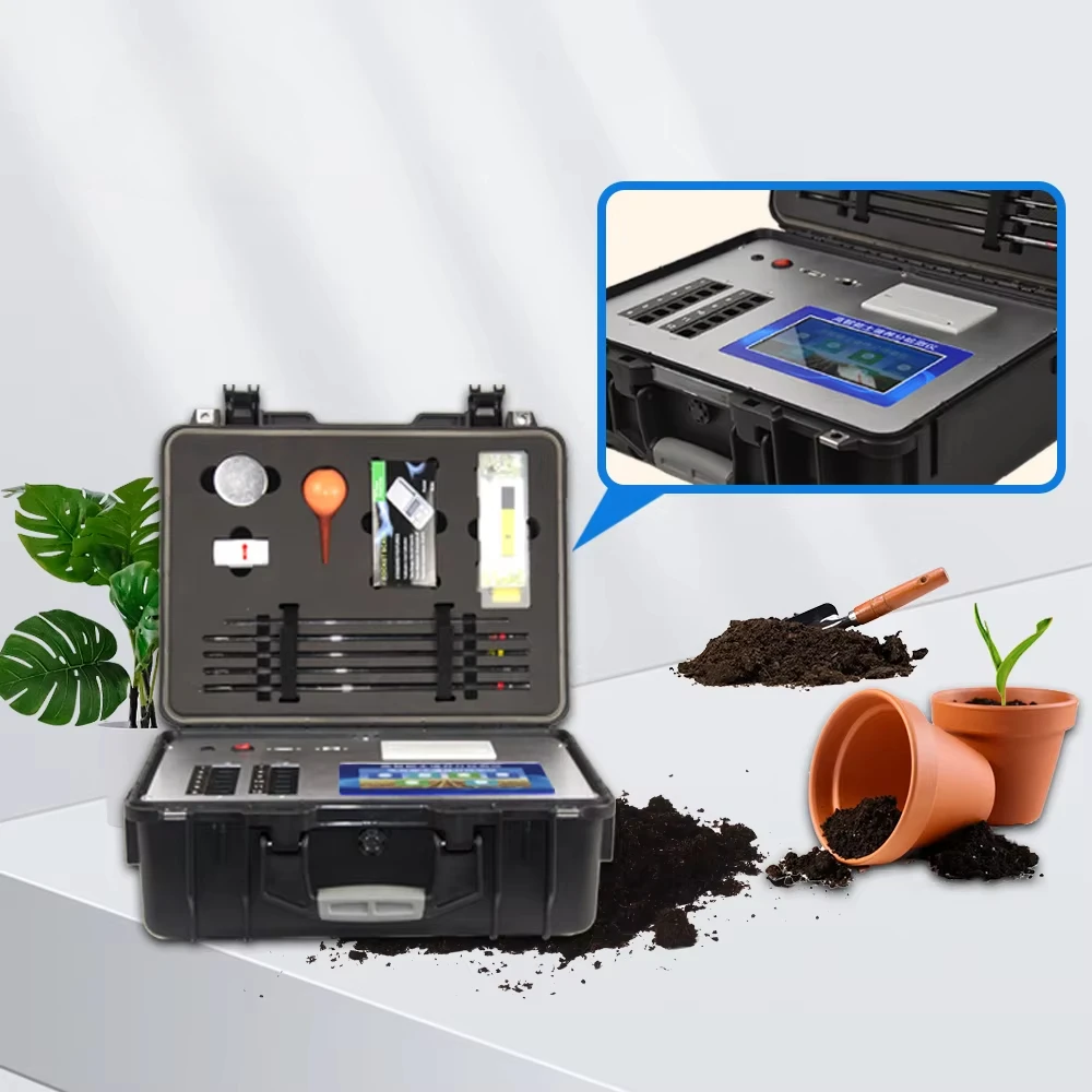 Soil Testing Machine Fertilizer Machinery NPK Tester for Soil
Soil Testing Machine Fertilizer Machinery NPK Tester for Soil