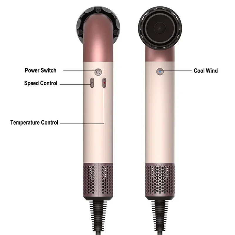 High-Speed Nozzle Hair Dryer For HD18 Hairdryer Rapid Drying With Negative Ion Technology EU UK US Korean Plug hairstyling tools
High-Speed Nozzle Hair Dryer For HD18 Hairdryer Rapid Drying With Negative Ion Technology EU UK US Korean Plug hairstyling tools
