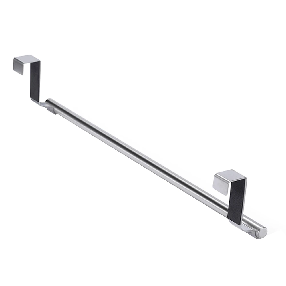 Stainless Steel Towel Rack Single Pole Towel Shelf Door Back Telescopic Rod Silver Sturdy Adjustable Space-Saving Wall-Mounted
Stainless Steel Towel Rack Single Pole Towel Shelf Door Back Telescopic Rod Silver Sturdy Adjustable Space-Saving Wall-Mounted
