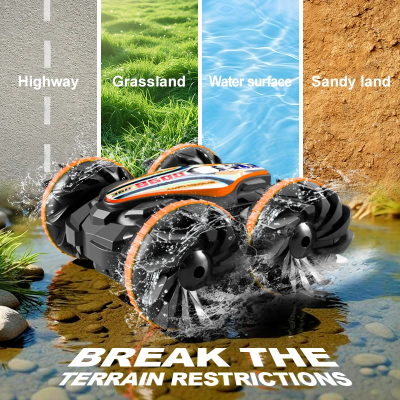 Автомобиль-амфибия с дистанционным управлением, внедорожник, детская игрушечная машина, автомобиль с дистанционным управлением, жестовая трюковая машина
Автомобиль-амфибия с дистанционным управлением, внедорожник, детская игрушечная машина, автомобиль с дистанционным управлением, жестовая трюковая машина