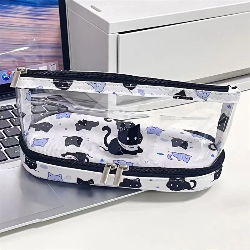 Японский милый снежный кот, водонепроницаемая большая сумка для хранения из ПВХ, пенал для студентов, канцелярские принадлежности, учебные принадлежности, школьная сумка-карандаш
Японский милый снежный кот, водонепроницаемая большая сумка для хранения из ПВХ, пенал для студентов, канцелярские принадлежности, учебные принадлежности, школьная сумка-карандаш