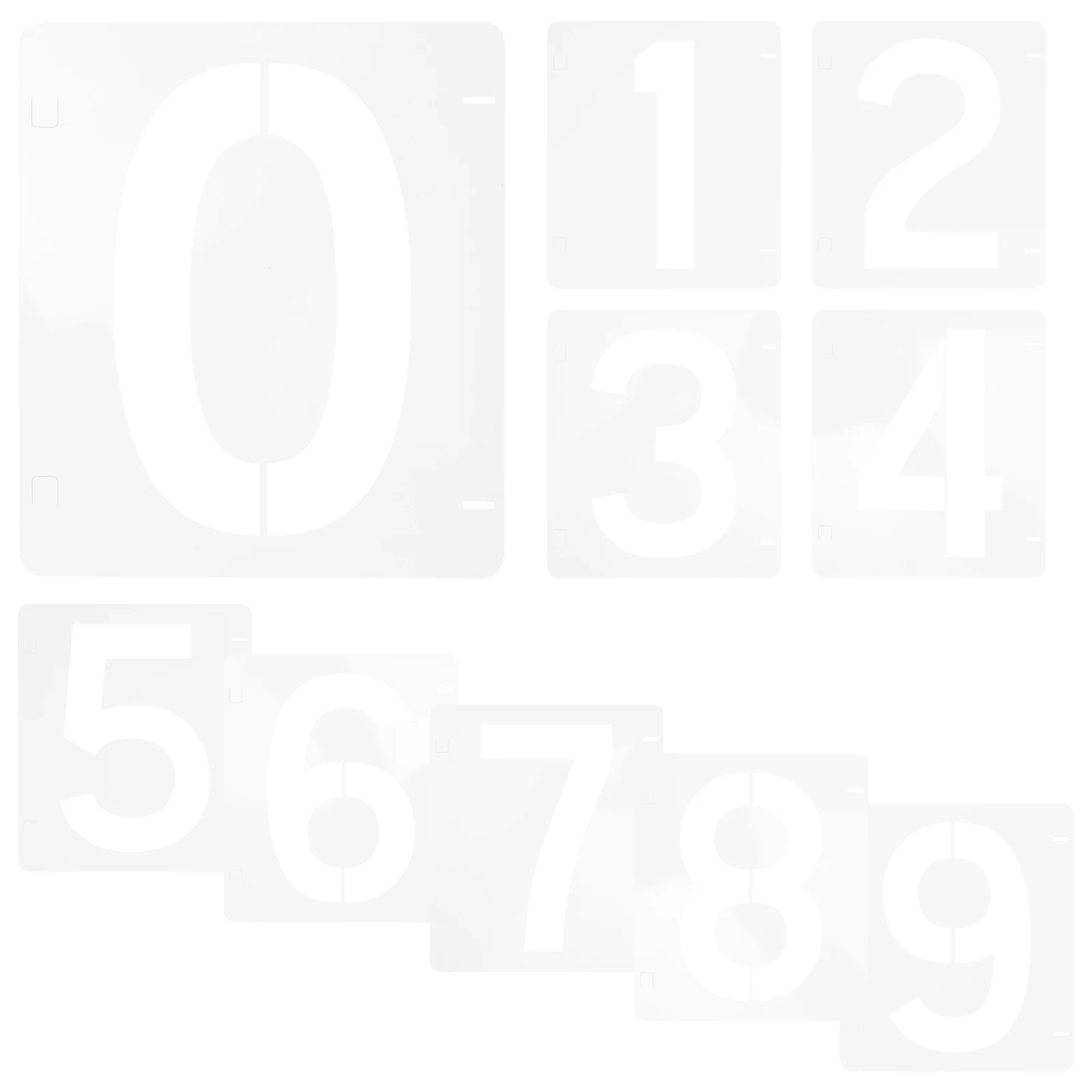 10pcs Letter Number Templates Alphabet Stencils Digital Drawing Patterns Door Sign Decor Craft Geometric Design Painting
10pcs Letter Number Templates Alphabet Stencils Digital Drawing Patterns Door Sign Decor Craft Geometric Design Painting