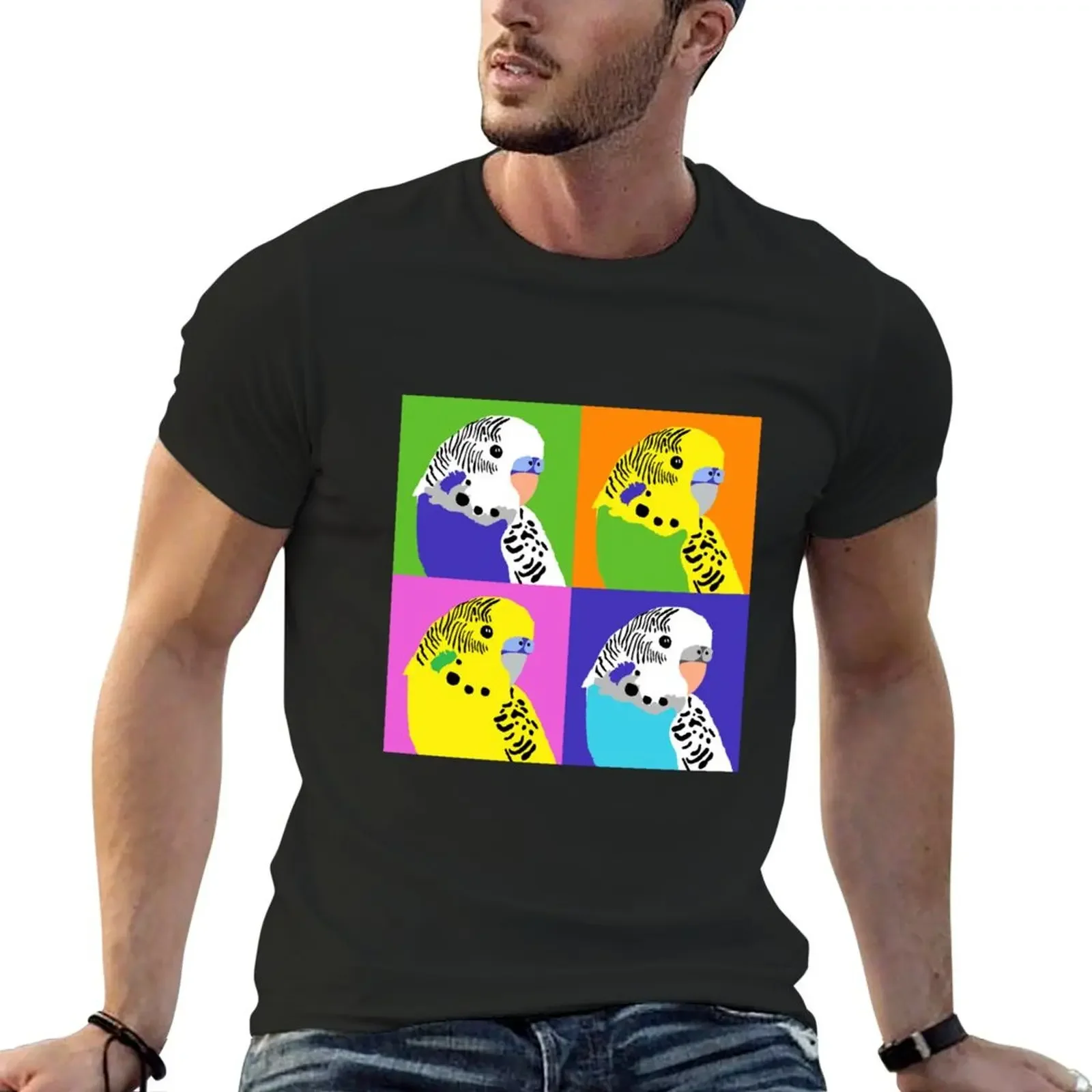 The budgerigars T-Shirt anime figures aesthetic clothes sweat graphics t shirts for men
The budgerigars T-Shirt anime figures aesthetic clothes sweat graphics t shirts for men