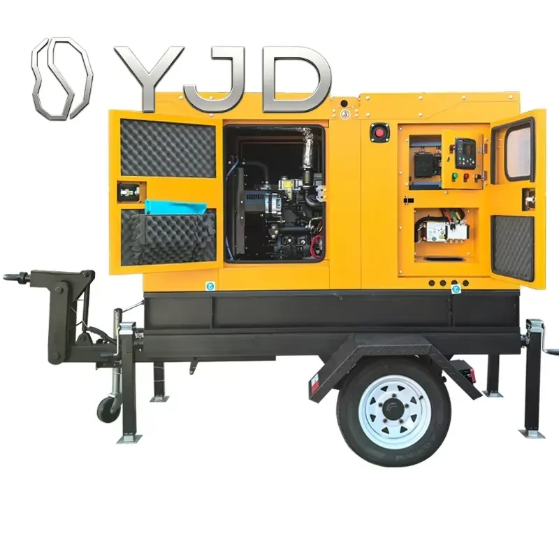 Hot Sale High Quality Engine Portable Power Generator Silent Type Trailer Generator Set for Engine 50
Hot Sale High Quality Engine Portable Power Generator Silent Type Trailer Generator Set for Engine 50