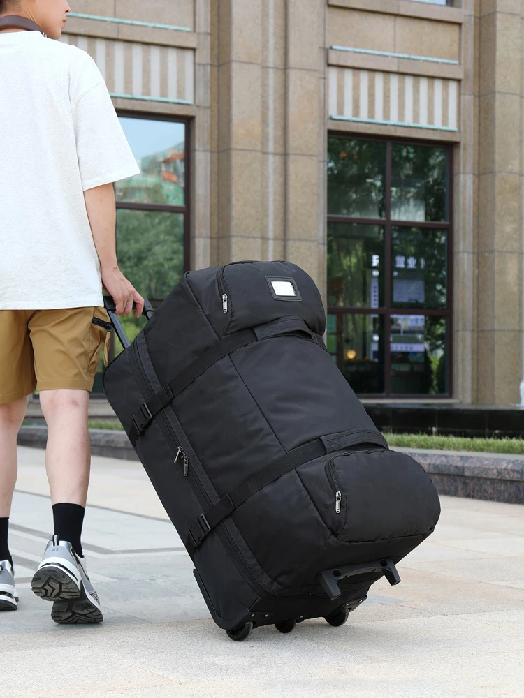 Waterproof Large capacity Travel Suitcase Rolling Luggage Oxford Cloth Bag Folding Luggage Trolley Bag With Wheels Wheeled Bags
Waterproof Large capacity Travel Suitcase Rolling Luggage Oxford Cloth Bag Folding Luggage Trolley Bag With Wheels Wheeled Bags