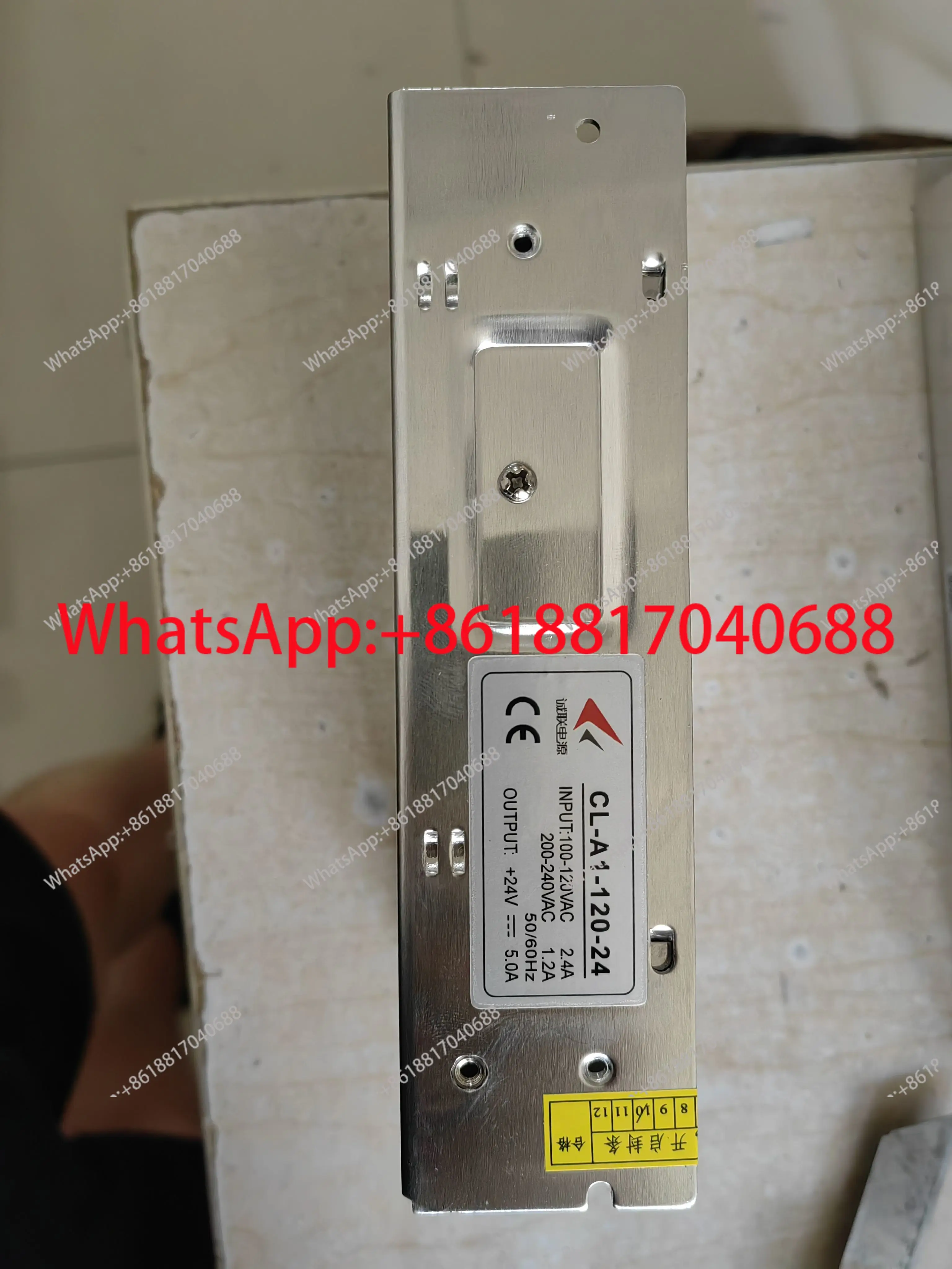 Блок питания 24В5А CL-A1-120-24 120Вт для промышленного оборудования управления
Блок питания 24В5А CL-A1-120-24 120Вт для промышленного оборудования управления