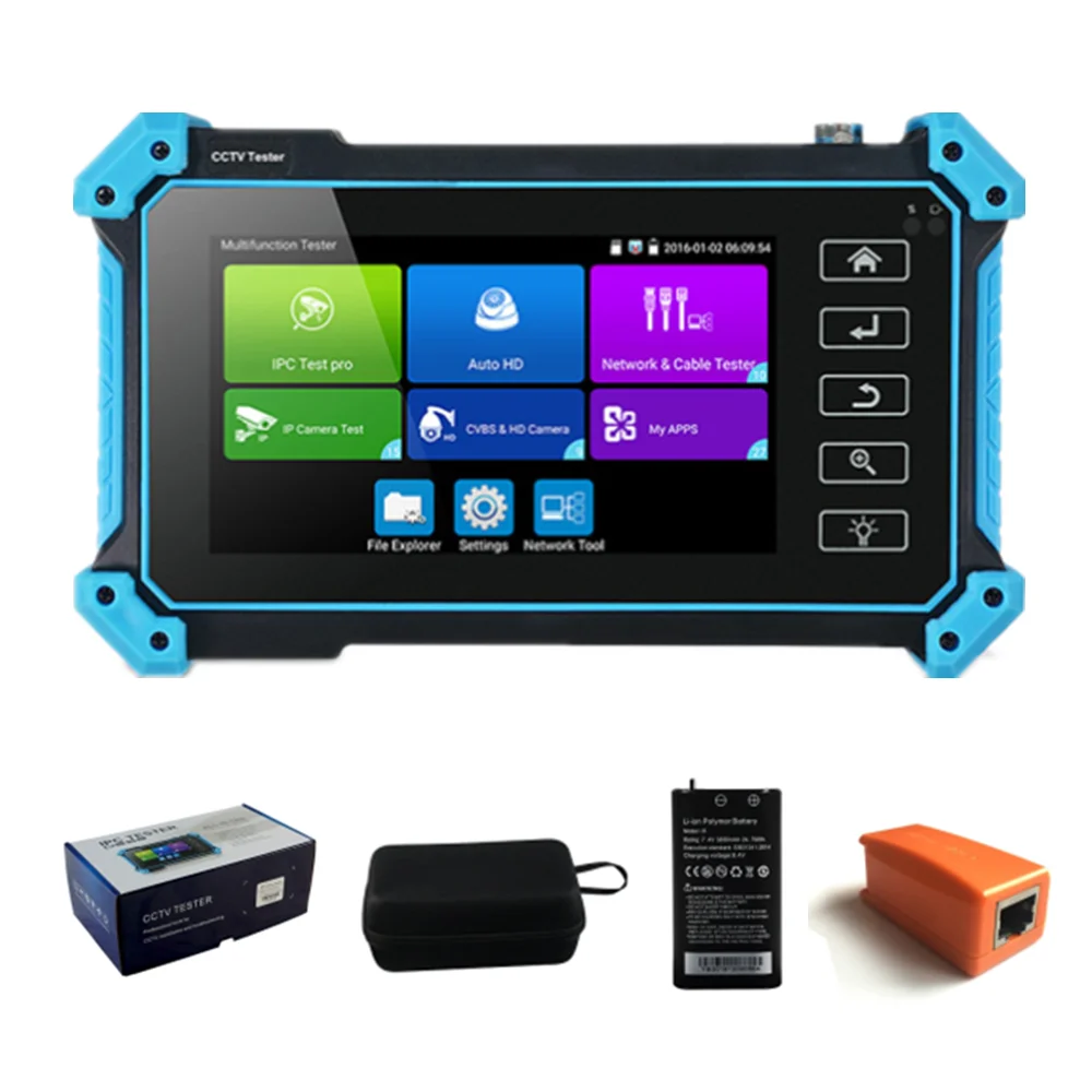 Тестер для IP-камер и CCTV, мини-монитор 4K HDMI VGA, тестер IPC, портативный монитор для тестирования кабелей CCTV, поддержка ONVIF PTZ
Тестер для IP-камер и CCTV, мини-монитор 4K HDMI VGA, тестер IPC, портативный монитор для тестирования кабелей CCTV, поддержка ONVIF PTZ