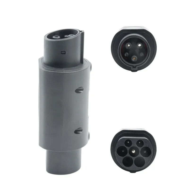 Black direct European to American standard car charging gun plug, new energy vehicle charging gun adapter 32A7KW
Black direct European to American standard car charging gun plug, new energy vehicle charging gun adapter 32A7KW