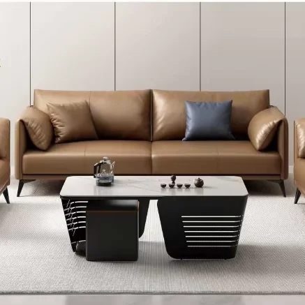 Prima 2025 High-end Technical Fabric PU Leather Leather Executive Office Sofa Set Customized Soft Office Reception Sofa Set
Prima 2025 High-end Technical Fabric PU Leather Leather Executive Office Sofa Set Customized Soft Office Reception Sofa Set
