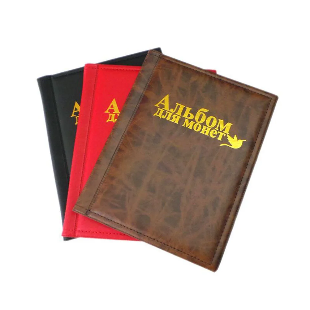 250 Pocket Coin Storage Book Red Artificial Coin Collection Album Holder Gift for Collectors Souvenir
250 Pocket Coin Storage Book Red Artificial Coin Collection Album Holder Gift for Collectors Souvenir