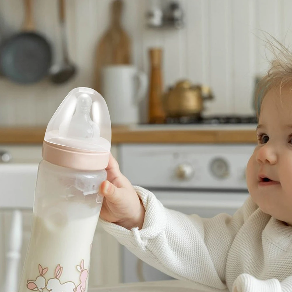 8 Pcs Baby Bottle Caps Accessories Transparent Milk Cover Replacement Lid Middle Ring Feeding Bottles Wide Mouth Dust Proof Easy
8 Pcs Baby Bottle Caps Accessories Transparent Milk Cover Replacement Lid Middle Ring Feeding Bottles Wide Mouth Dust Proof Easy