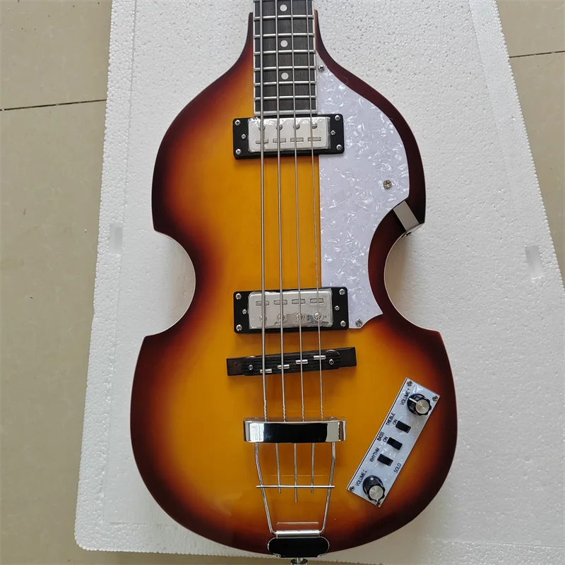 Maple Board 4-string hollow Electric Bass. Sunset Clear Paint, Professional Performance, In Stock, Free Shipping
Maple Board 4-string hollow Electric Bass. Sunset Clear Paint, Professional Performance, In Stock, Free Shipping