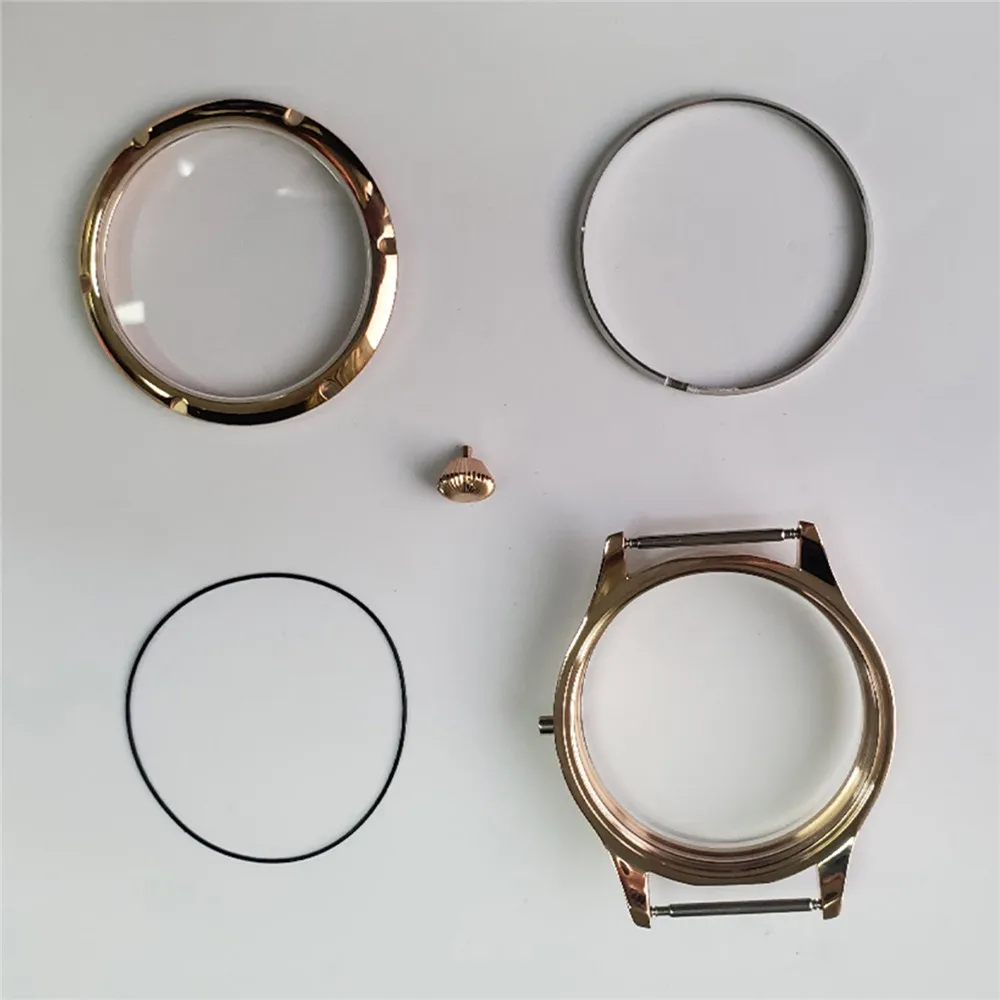 44mm Slim Steel Watch Case with Flat/ Pumpkin Crown for ETA6497/ 6498/ ST3600/ ST3620 Manual Mechanical Movement
44mm Slim Steel Watch Case with Flat/ Pumpkin Crown for ETA6497/ 6498/ ST3600/ ST3620 Manual Mechanical Movement