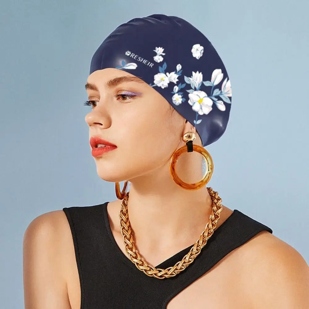 Diving Cap Rose Flower Swimming Cap Vintage Style Long Hair Printed Swimming Cap Lightweight Elastic Swimming Hat Water Sports
Diving Cap Rose Flower Swimming Cap Vintage Style Long Hair Printed Swimming Cap Lightweight Elastic Swimming Hat Water Sports