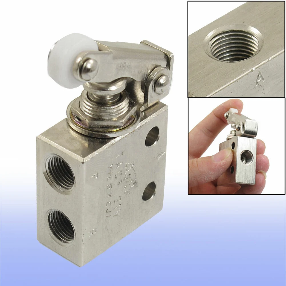 Air Pneumatic 2 Position 3 Way Roller Lever Mechanical Valve Koganei Type Air Button Mechanical Manual Valve TAC2-31P 31V
Air Pneumatic 2 Position 3 Way Roller Lever Mechanical Valve Koganei Type Air Button Mechanical Manual Valve TAC2-31P 31V