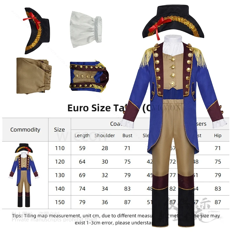New Middle Ages Uniform Retro European American Children's Dress Cosplay Costume Steampunk Stage Performance Suit Halloween Cos
New Middle Ages Uniform Retro European American Children's Dress Cosplay Costume Steampunk Stage Performance Suit Halloween Cos